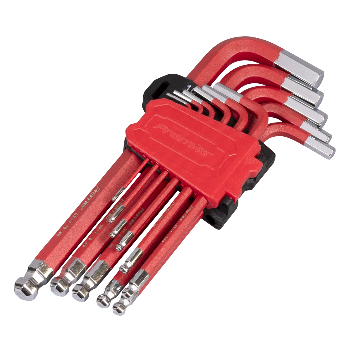 Sealey AK71640 Premier Long Ball-End Hex Key Set 11pc - additional view 2