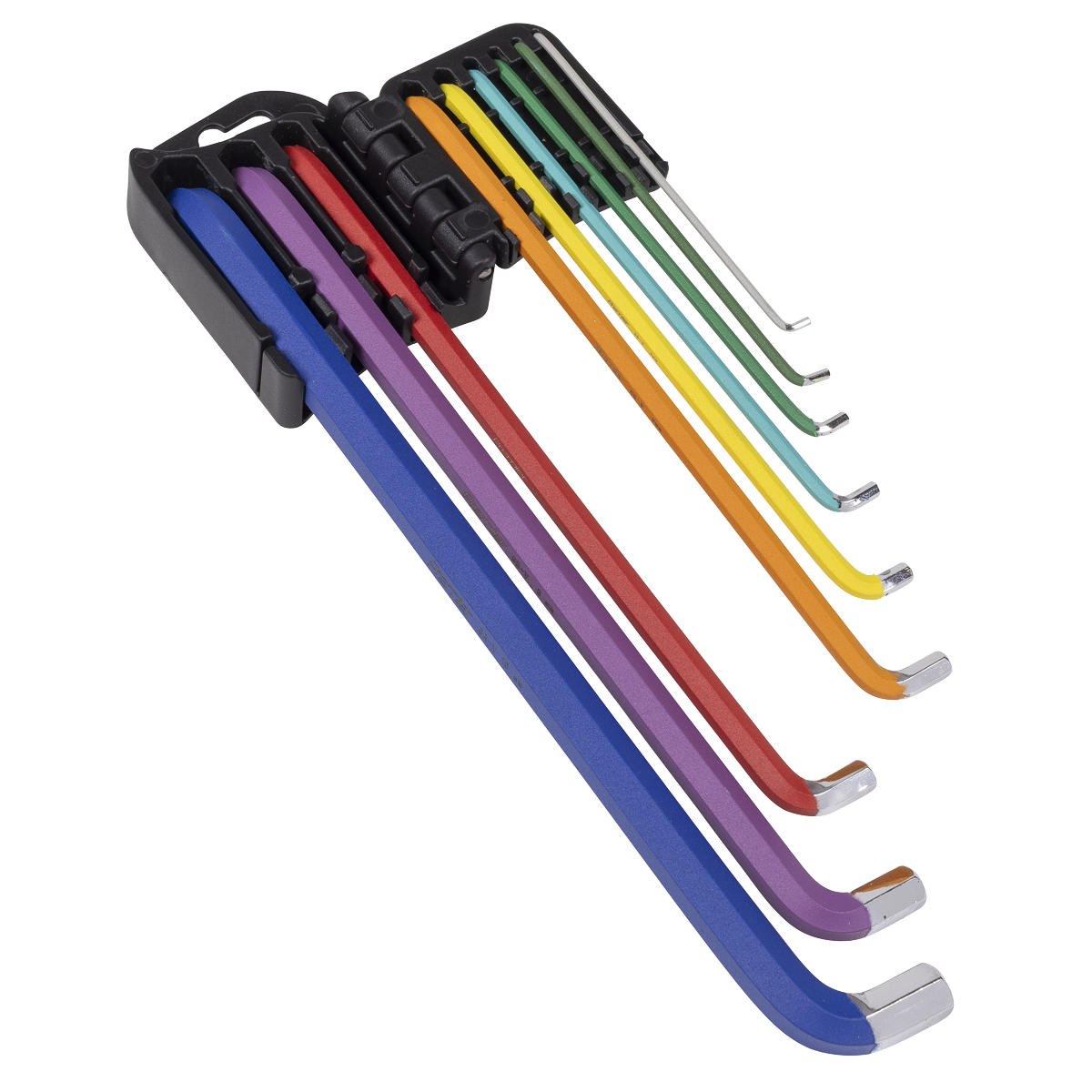 Sealey AK71740 Premier Extra-Long Stubby Element Hex Key Set 9pc