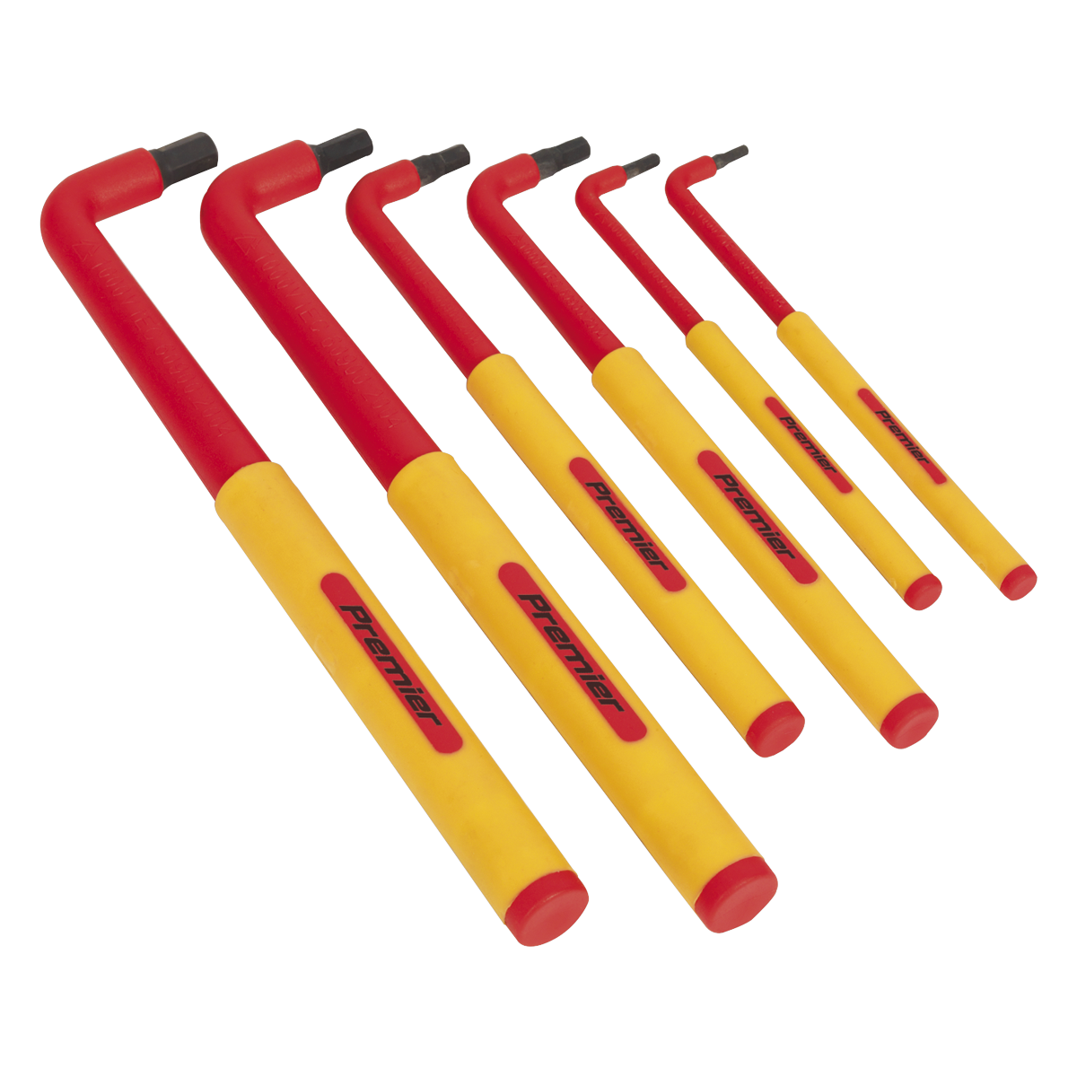 Sealey AK7177 Premier Extra-Long Hex Key Set 6pc - VDE Approved - additional view 3