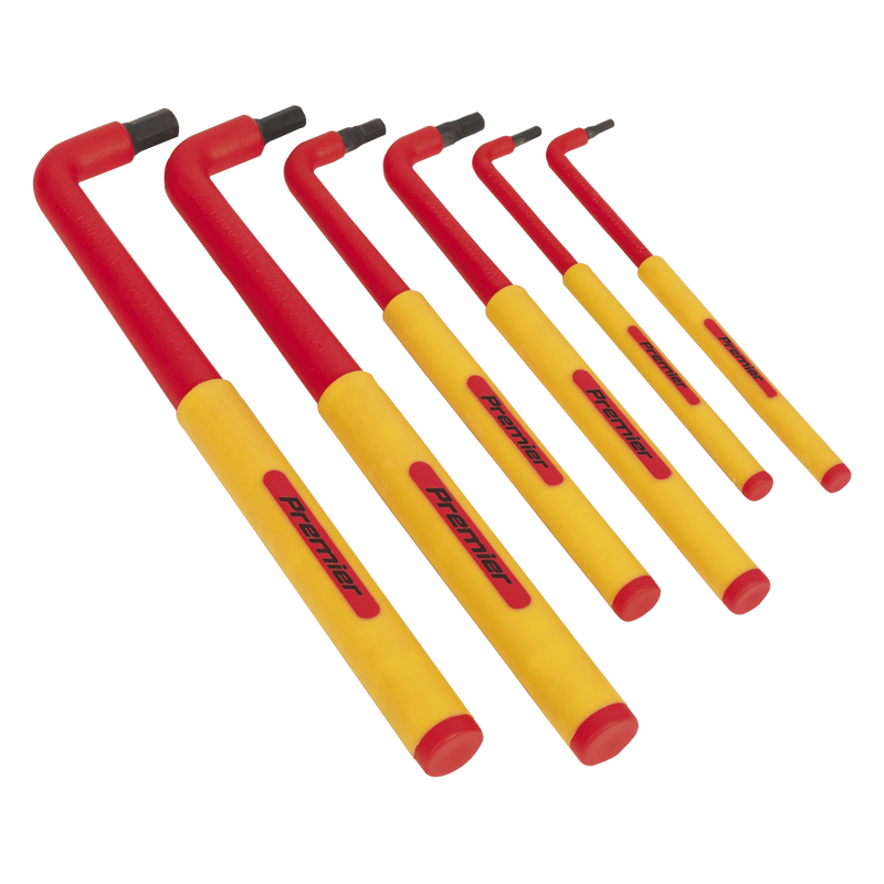 Sealey AK7177 Premier Extra-Long Hex Key Set 6pc - VDE Approved - additional view 3