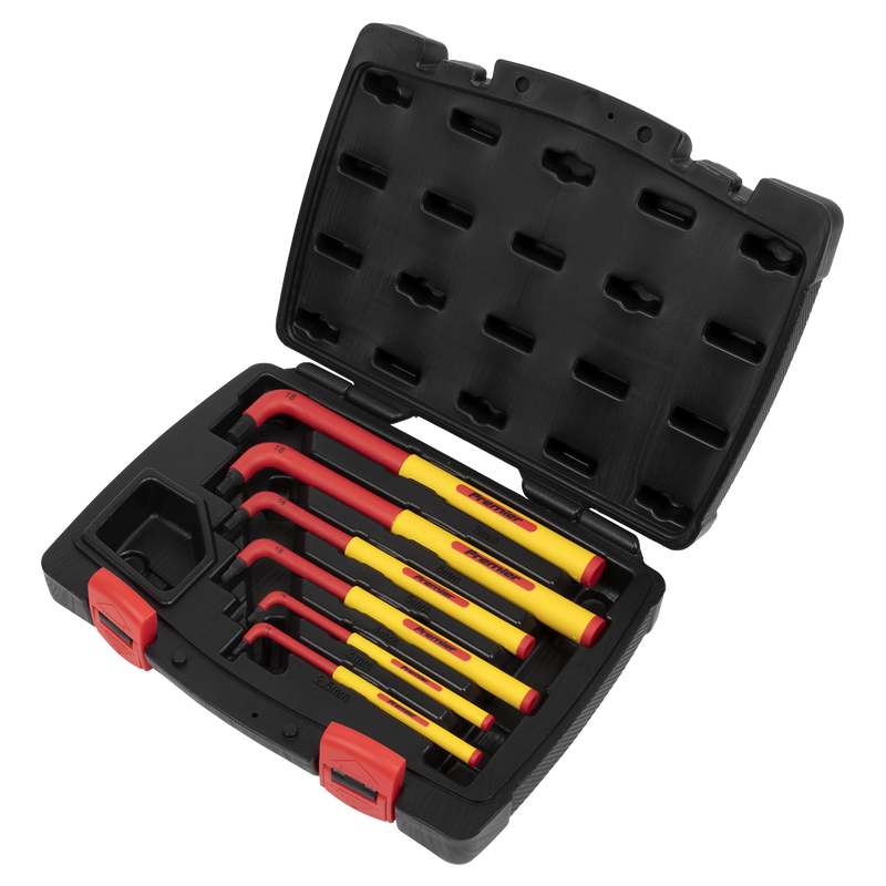 Sealey AK7177 Premier Extra-Long Hex Key Set 6pc - VDE Approved - additional view 4