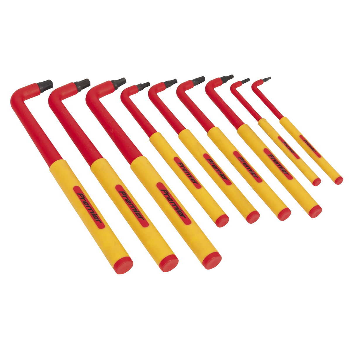 Sealey AK7178 Premier Extra-Long TRX-Star* Key Set 9pc - VDE Approved - additional view 2
