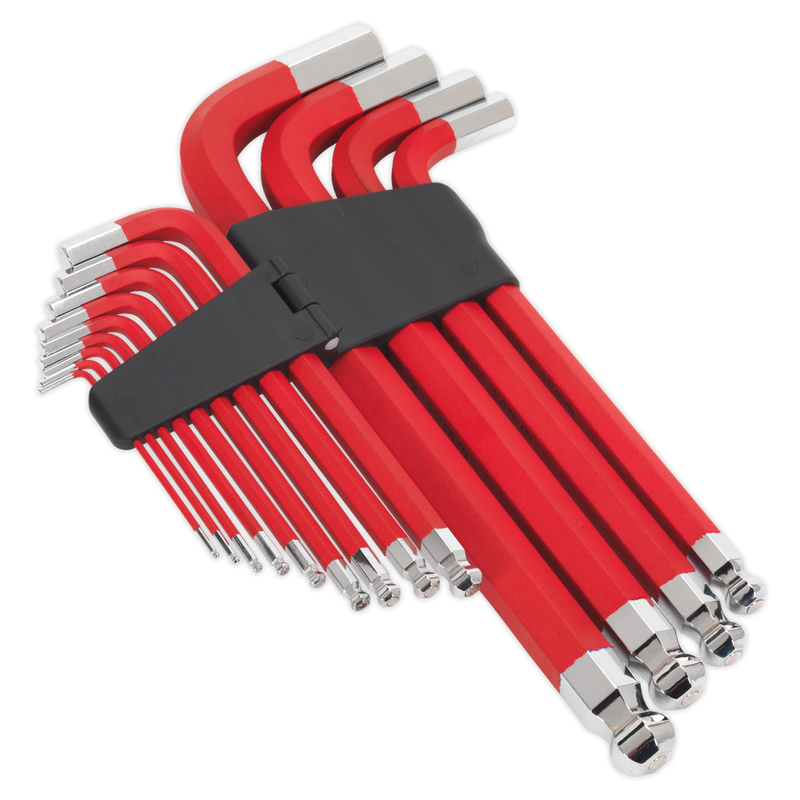 Sealey AK7187 Premier Jumbo Anti-Slip Ball-End Hex Key Set 13pc - additional view 9