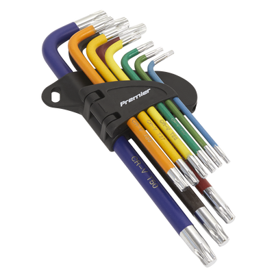 Sealey AK7193B Premier Long TRX-Star* Key Set 9pc