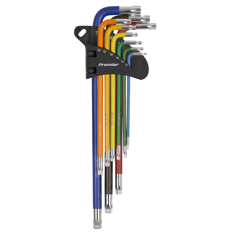 Sealey AK7194 Premier Extra-Long TRX-Star* Key Set 9pc - additional view 2