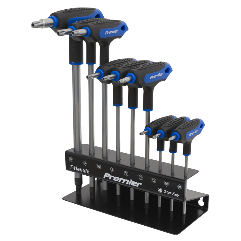 Sealey AK7196 Premier T-Handle TRX-Star* Key Set 9pc