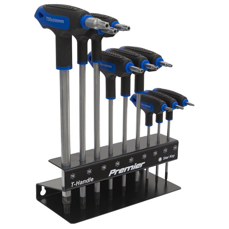 Sealey AK7196 Premier T-Handle TRX-Star* Key Set 9pc - additional view 2