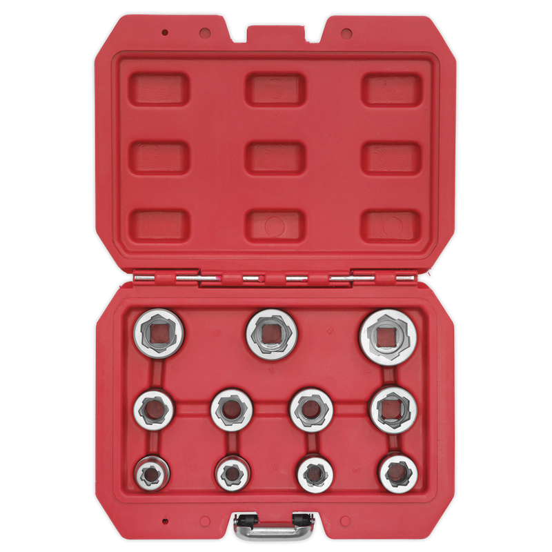 Sealey AK7281 Premier Bolt Extractor Socket Set 3/8"Sq Drive 11pc - additional view 3