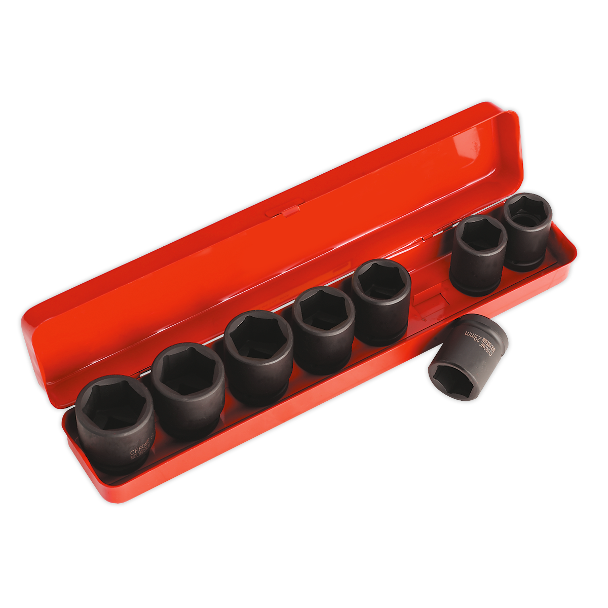 Sealey AK77/9M Premier Impact Socket Set 3/4"Sq Drive 8pc