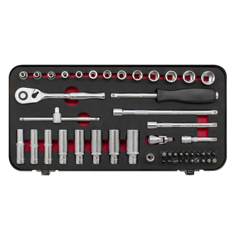 Sealey AK7920 Premier Platinum Socket Set 1/4"Sq Drive 49pc - additional view 3