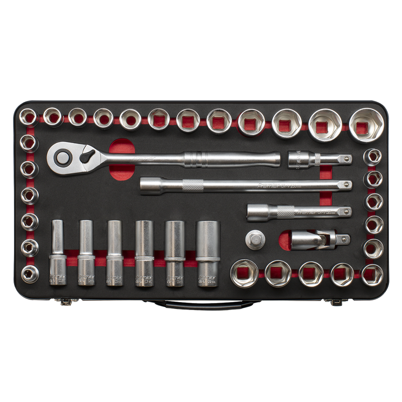 Sealey AK7925 Premier Platinum Metric/Imperial Socket Set 1/2"Sq Drive 40pc - additional view 8