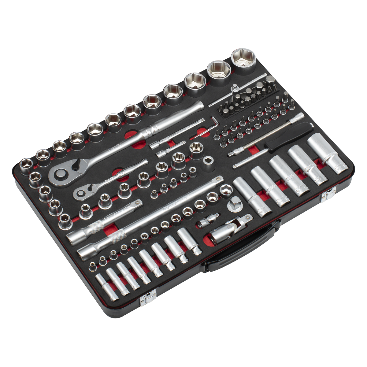 Sealey AK7926 Premier Platinum Socket Set 1/4" & 1/2"Sq Drive 108pc - additional view 6