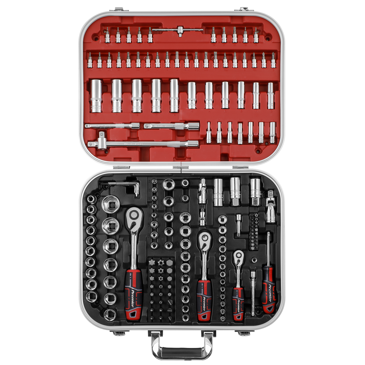 Sealey AK7981 Premier Socket Set 1/4", 3/8" & 1/2"Sq Drive 172pc - additional view 3