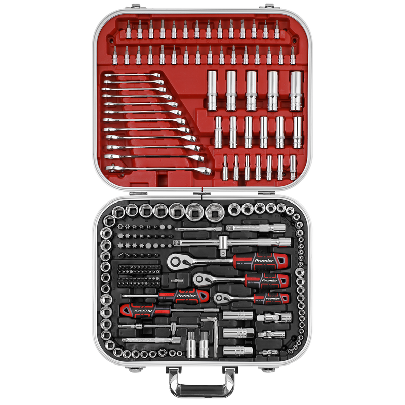 Sealey AK7982 Premier Socket Set 1/4", 3/8" & 1/2"Sq Drive 216pc - additional view 3
