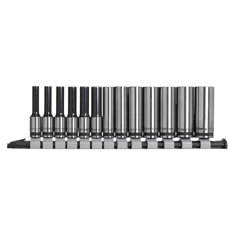 Sealey AK7991 Premier Black Deep Socket Set 1/4"Sq Drive 13pc - additional view 6