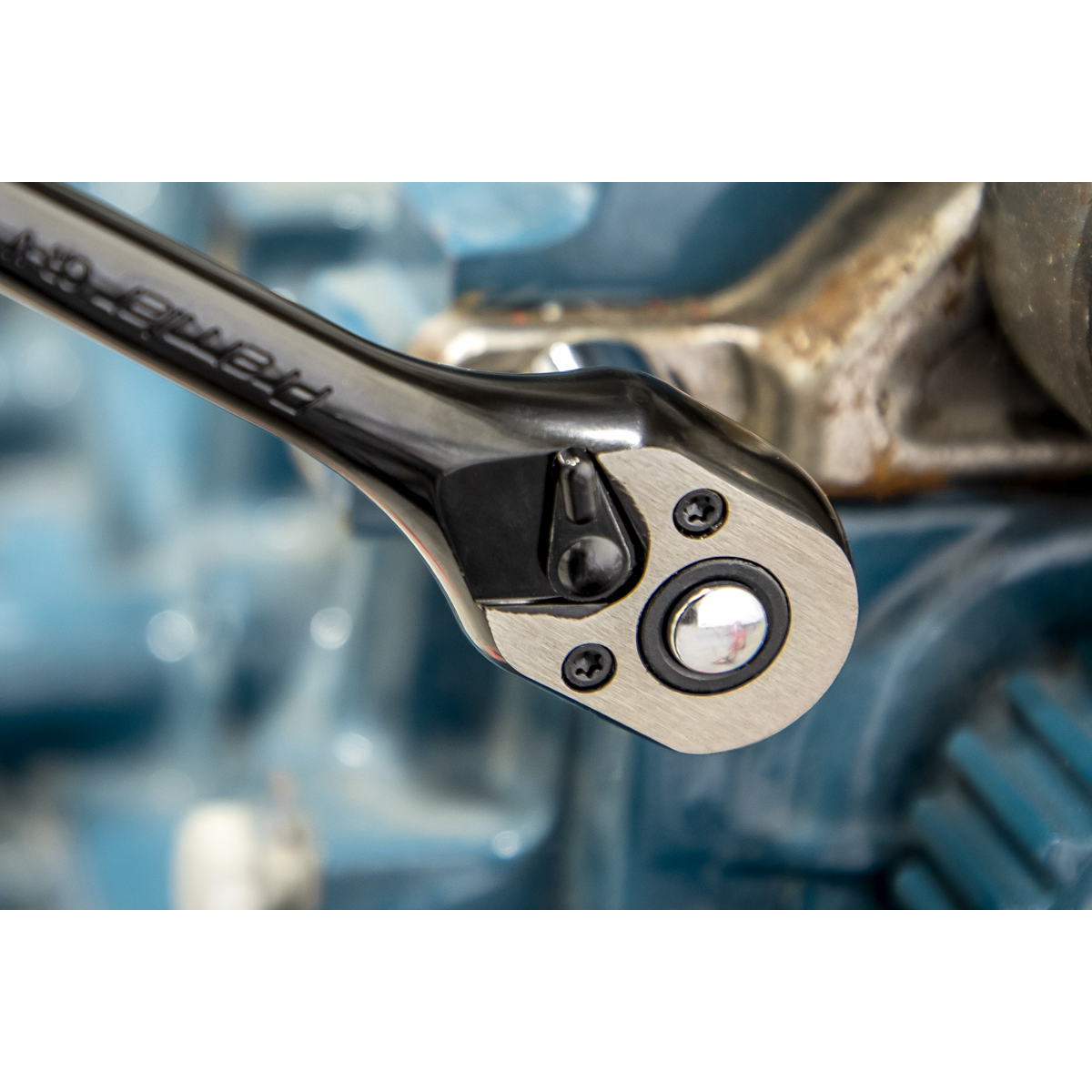 Sealey AK7998 Premier Black Ratchet Wrench 3/8"Sq Drive - additional view 8