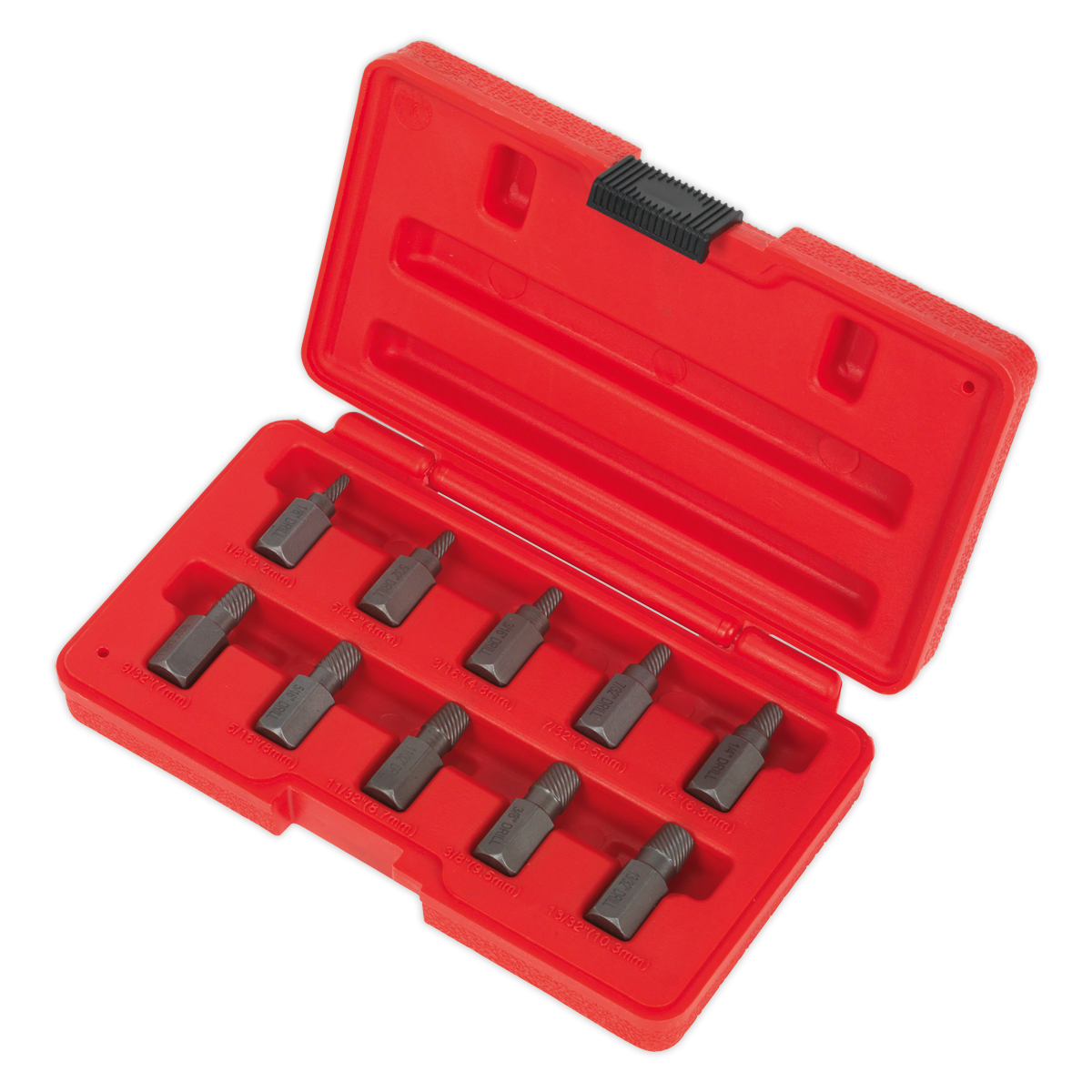 Sealey AK8181 Multi-Spline Screw Extractor Set 10pc - additional view 2