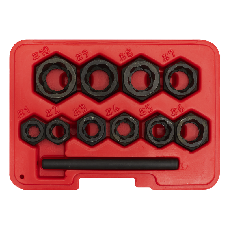 Sealey AK8183 Spanner Type Bolt Extractor Set 11pc - additional view 3