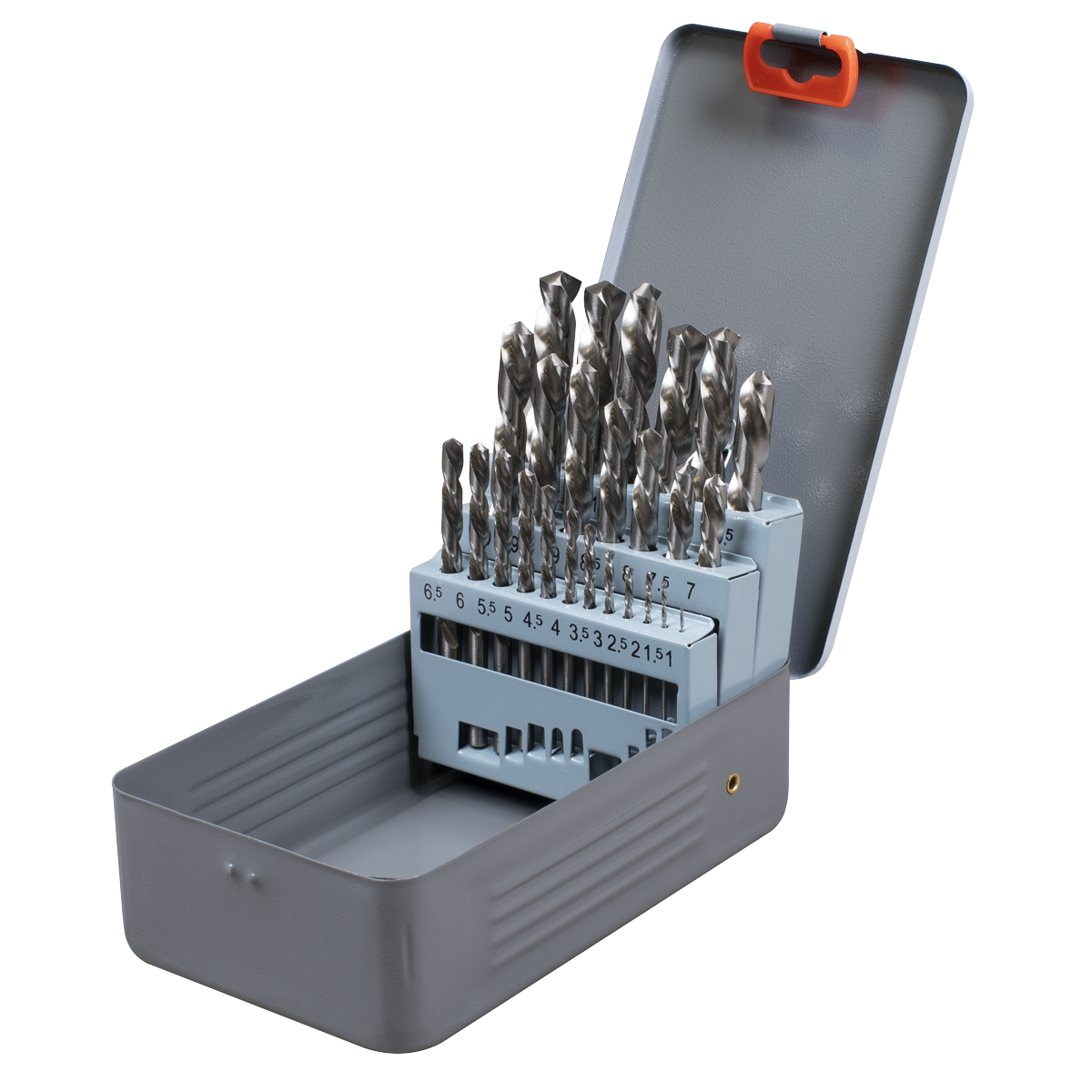 Sealey AK8191 Left-Hand Spiral Drill Bit Set 25pc - additional view 3