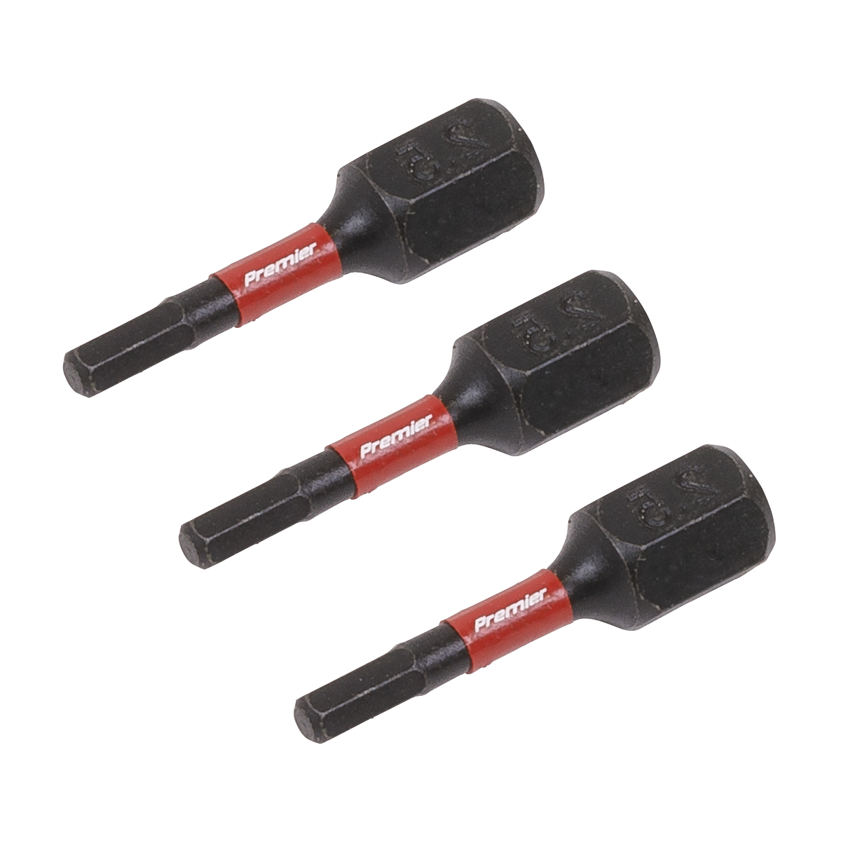 Sealey AK8210 Premier Hex Impact Power Tool Bits 2.5 x 25mm 3pc - additional view 6