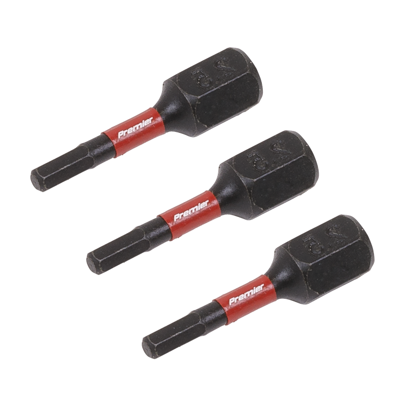Sealey AK8210 Premier Hex Impact Power Tool Bits 2.5 x 25mm 3pc - additional view 6