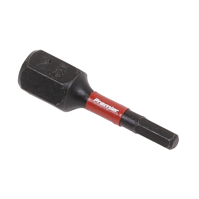 Sealey AK8210 Premier Hex Impact Power Tool Bits 2.5 x 25mm 3pc - additional view 4