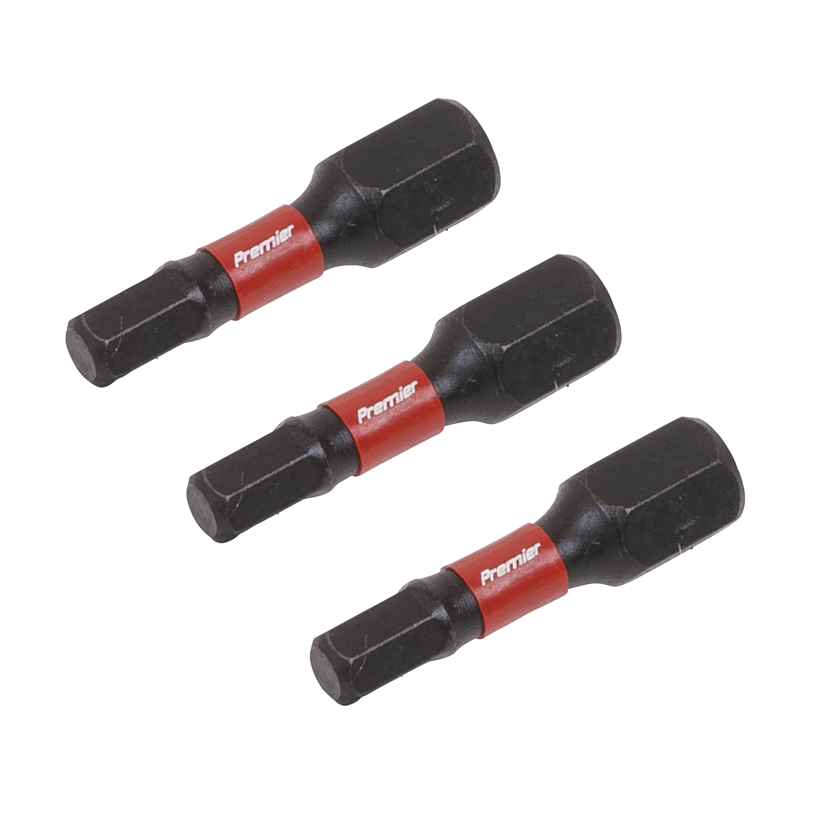 Sealey AK8212 Premier Hex Impact Power Tool Bits 4 x 25mm 3pc - additional view 3