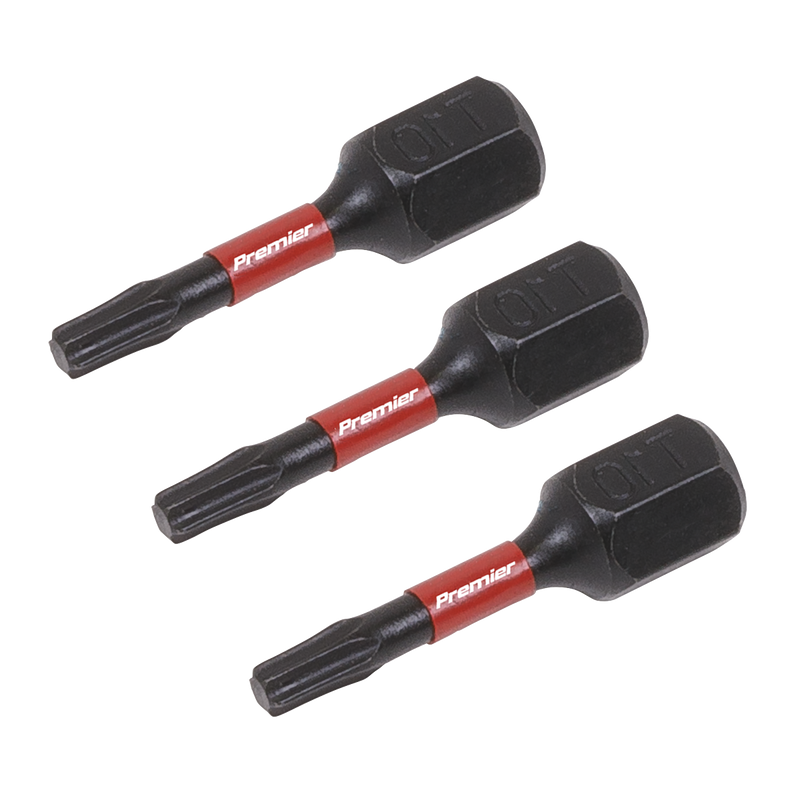 Sealey AK8215 Premier TRX-Star* Impact Power Tool Bits T10 x 25mm 3pc - additional view 2