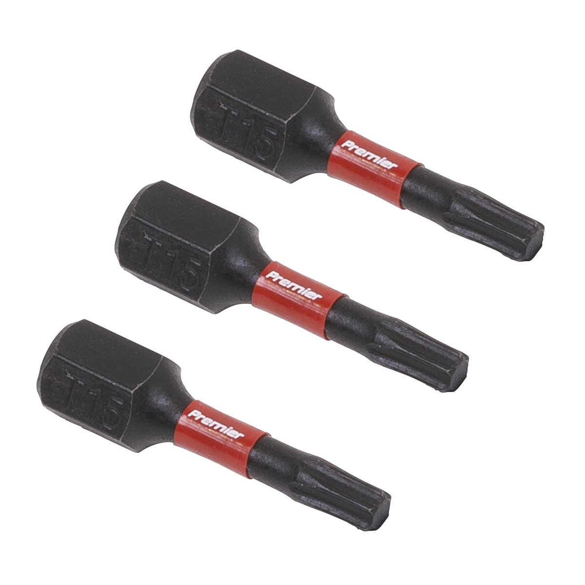 Sealey AK8216 Premier TRX-Star* Impact Power Tool Bits T15 x 25mm 3pc