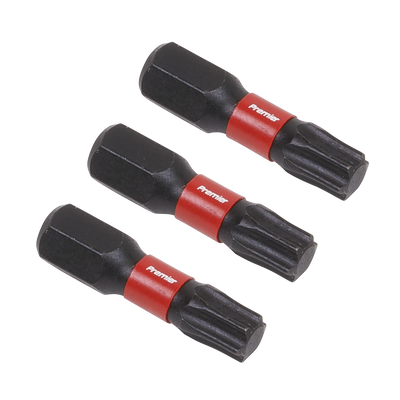 Sealey AK8220 TRX-Star* Impact Power Tool Bits T30 x 25mm 3pc