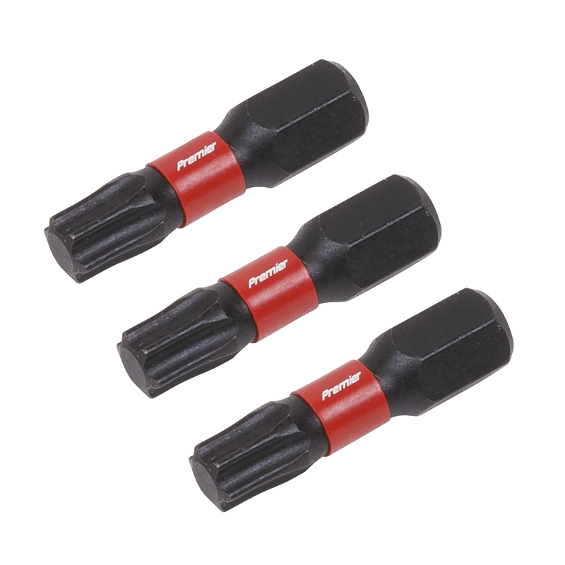 Sealey AK8220 TRX-Star* Impact Power Tool Bits T30 x 25mm 3pc - additional view 2