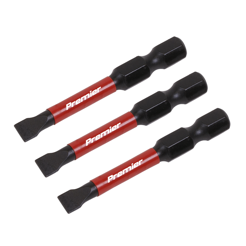 Sealey AK8227 Premier Slotted Impact Power Tool Bits 5.5 x 50mm 3pc - additional view 7