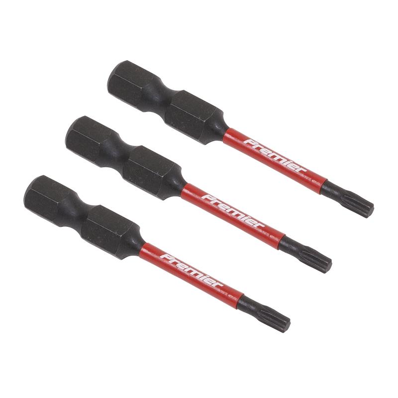 Sealey AK8240 Premier TRX-Star* Impact Power Tool Bits T10 x 50mm 3pc
