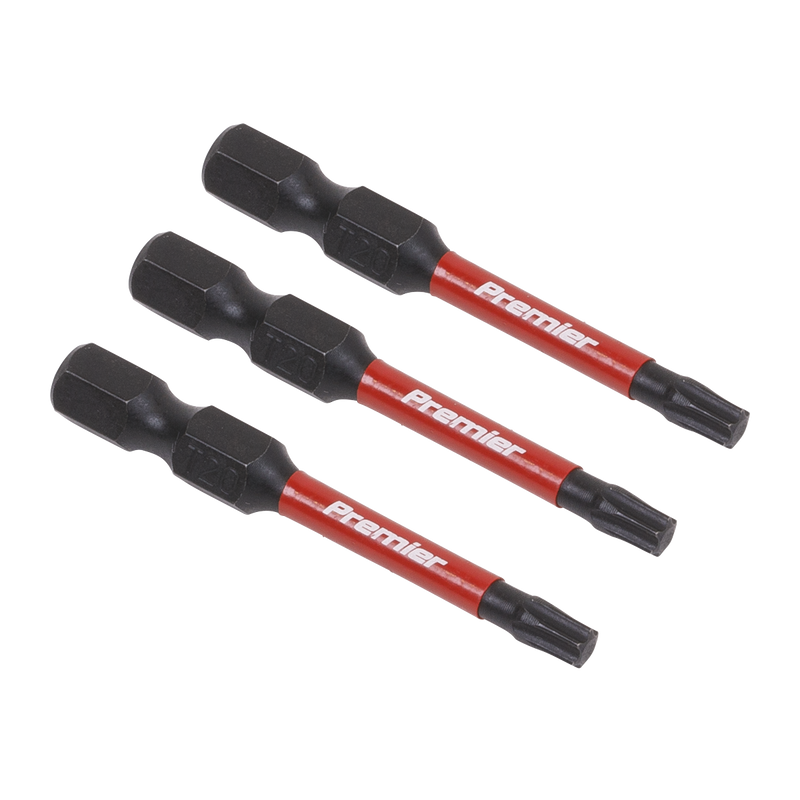 Sealey AK8242 Premier TRX-Star* Impact Power Tool Bits T20 x 50mm 3pc