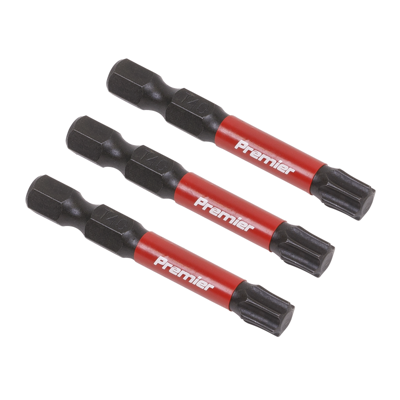 Sealey AK8246 Premier TRX-Star* Impact Power Tool Bits T40 x 50mm 3pc