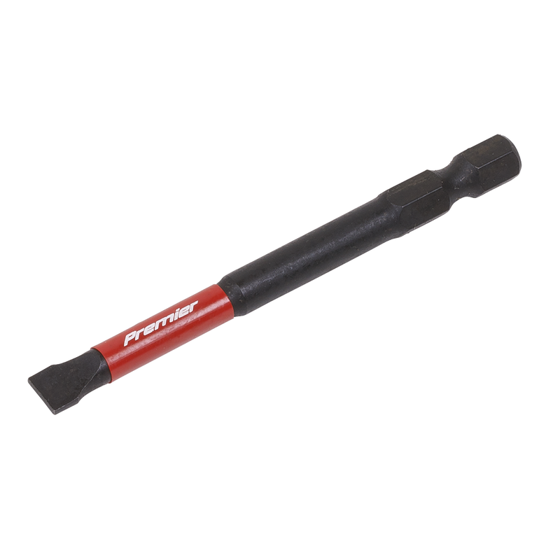 Sealey AK8253 Premier Slotted Impact Power Tool Bits 6.5 x 75mm 3pc - additional view 2