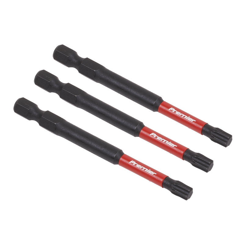 Sealey AK8269 Premier TRX-Star* Impact Power Tool Bits T27 x 75mm 3pc