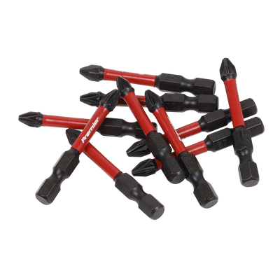 Sealey AK8275 Premier Pozi Impact Power Tool Bits #2 x 50mm 10pc
