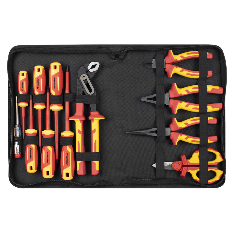 Sealey AK83463 Screwdriver, Pliers & Scissor Set 12pc - VDE Approved - additional view 4