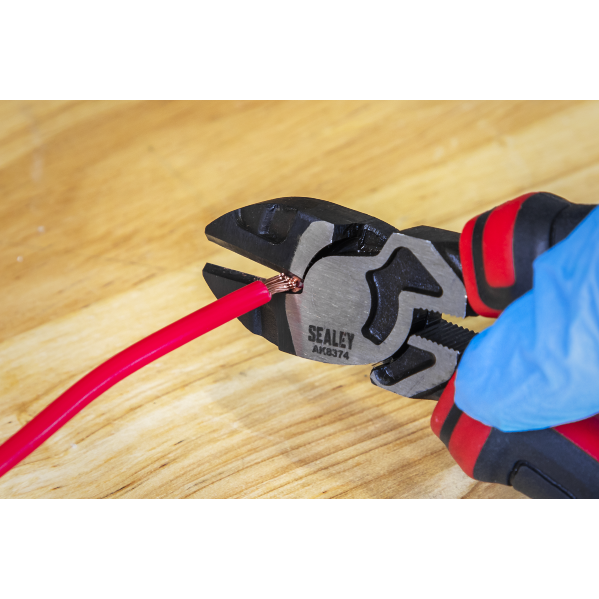 Sealey AK8374 Premier High Leverage Side Cutters 160mm - additional view 2