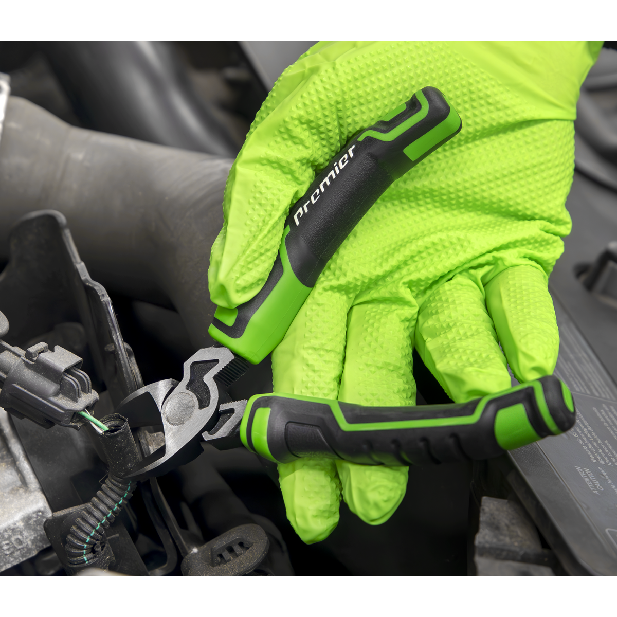 Sealey AK8376HV Premier High Leverage Pliers Set 3pc - Green - additional view 6