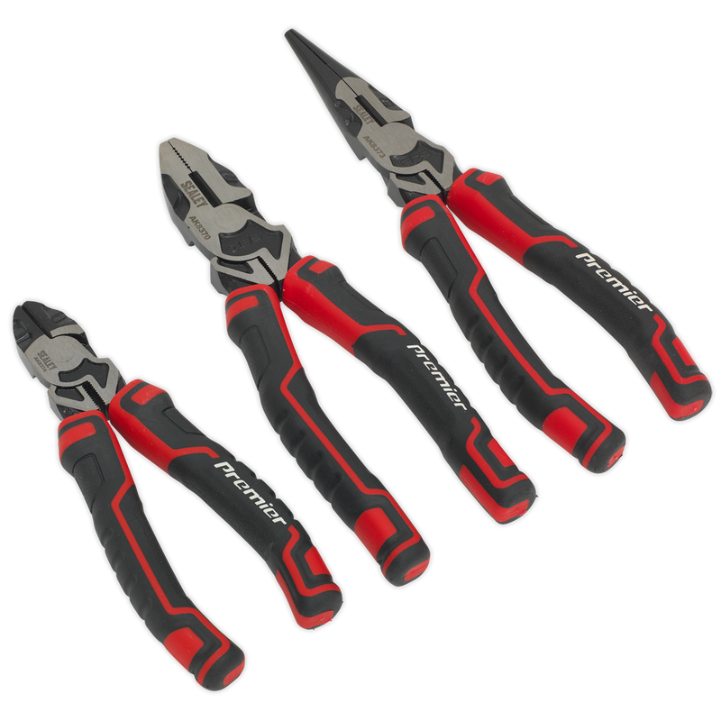Sealey AK8376 Premier High Leverage Plier Set 3pc - additional view 2