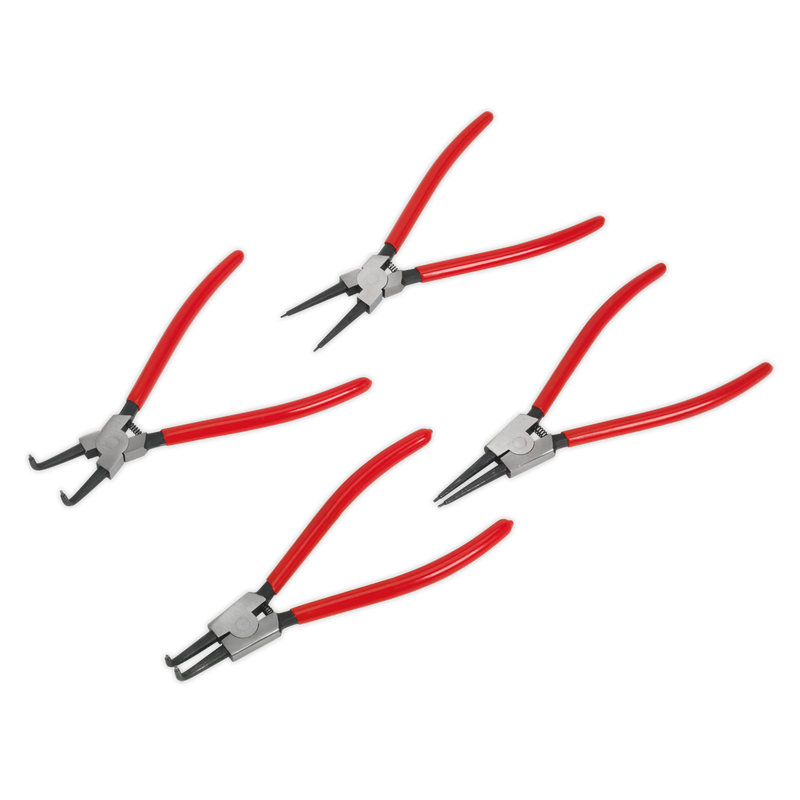 Sealey AK8456 Premier Internal/External Circlip Pliers Set 230mm 4pc