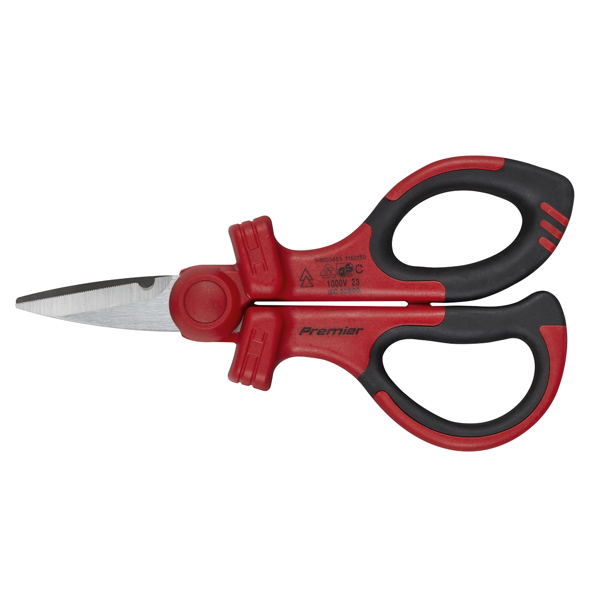 Sealey AK8526 Premier Insulated Scissors - VDE Approved - additional view 4