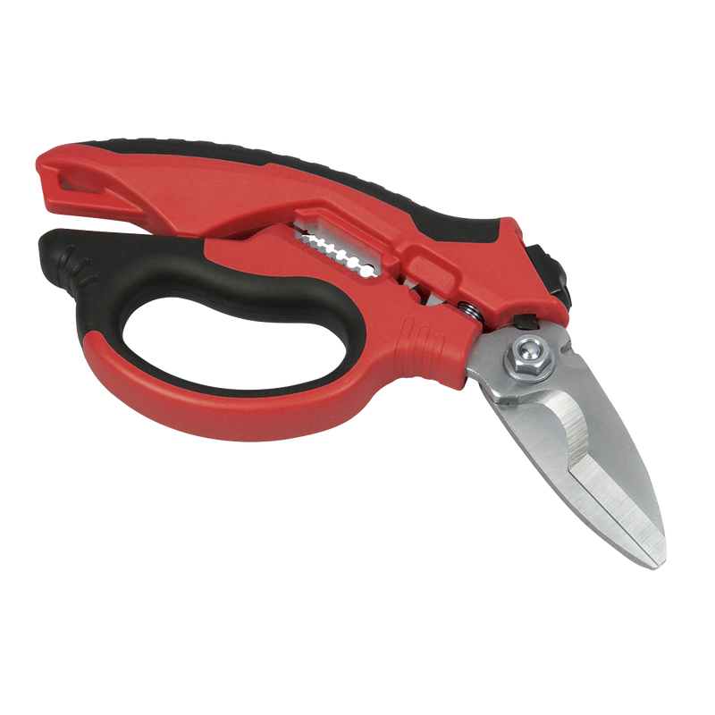 Sealey AK8527 Heavy-Duty Electrician's Angled Shears 200mm 3-In-1 - additional view 3