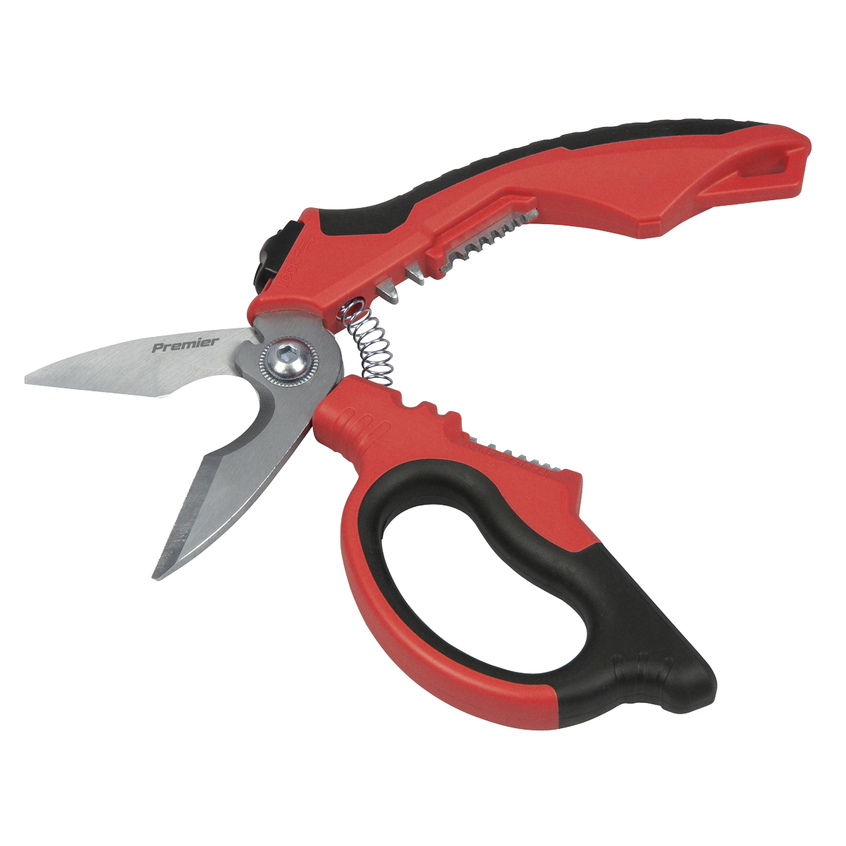 Sealey AK8527 Heavy-Duty Electrician's Angled Shears 200mm 3-In-1 - additional view 6