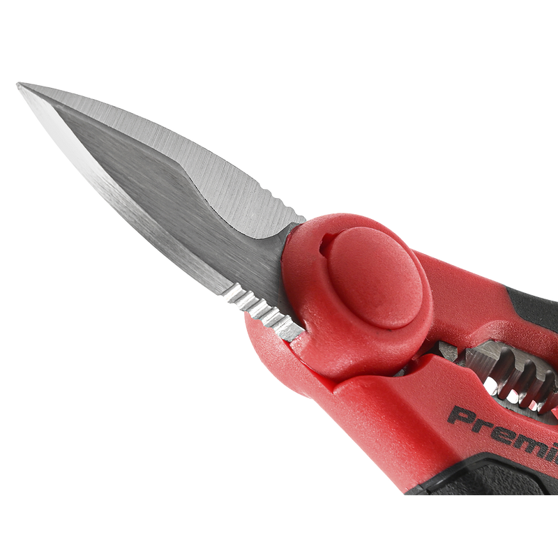 Sealey AK8528 Premier Heavy-Duty Electrician's Shears 160mm - additional view 6