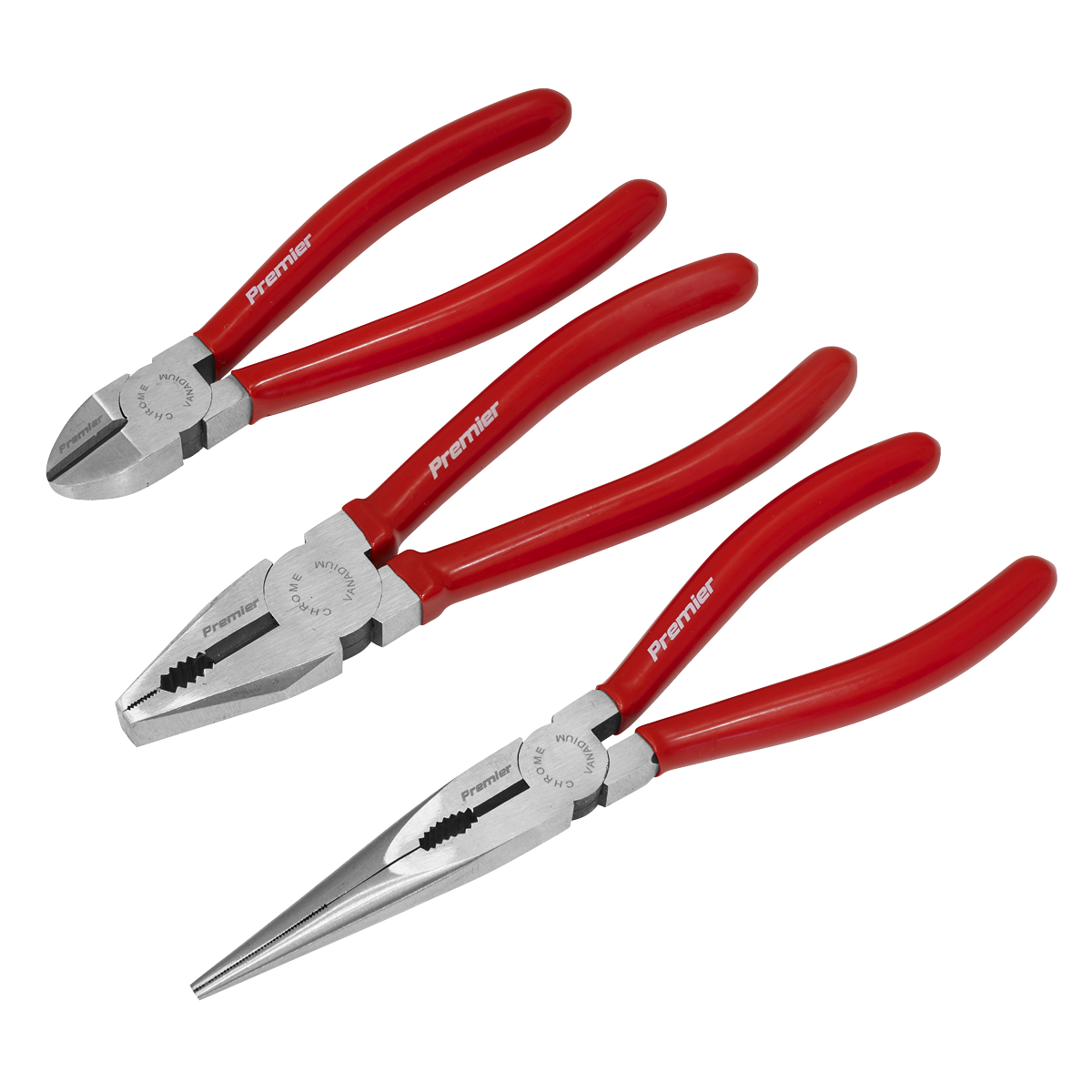 Sealey AK8564 Premier Pliers Set 3pc