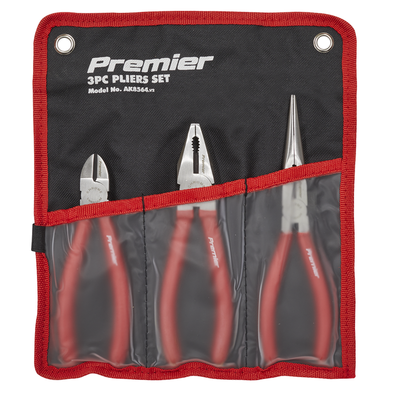 Sealey AK8564 Premier Pliers Set 3pc - additional view 4