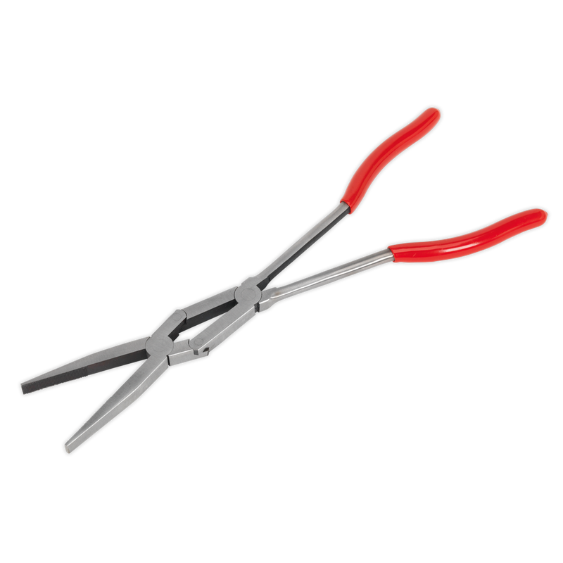 Sealey AK8590 Premier Flat Nose Double Joint Pliers 335mm - additional view 2